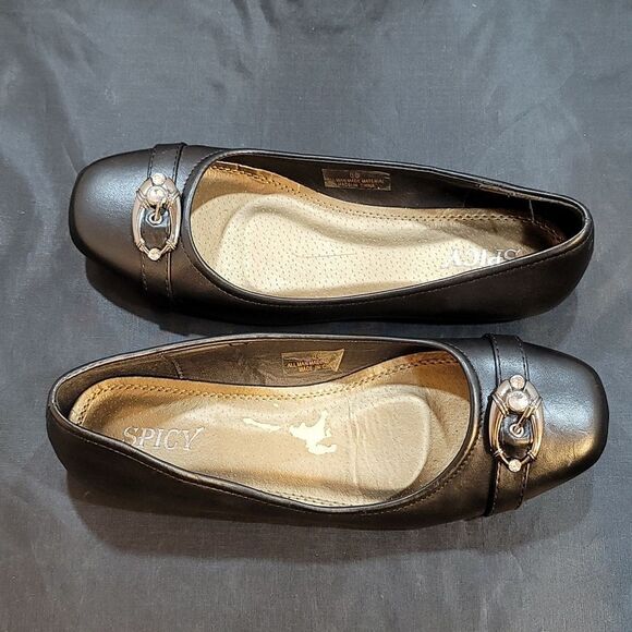 SPICE ROUND TOE SLIP-ON WOMEN"S FLAT SHOE - Picture 6 of 14